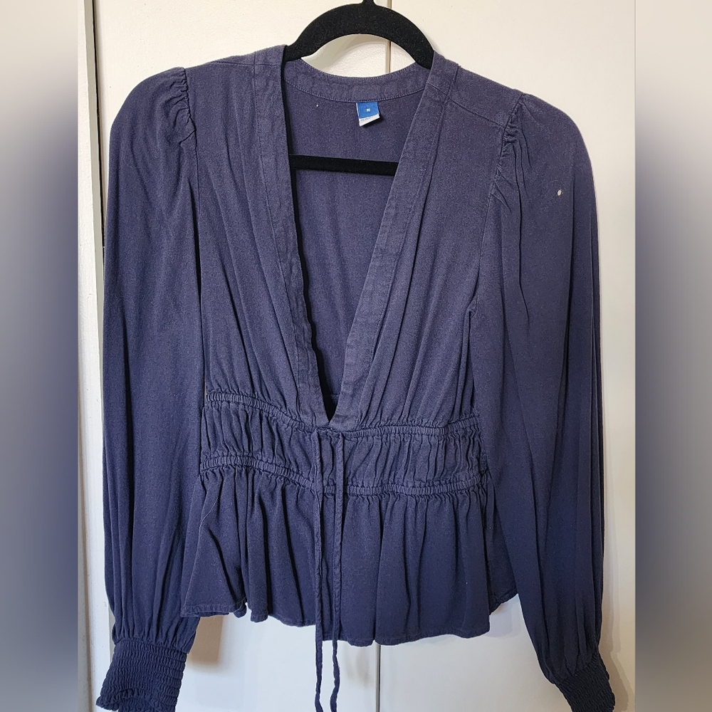 Womans Deep Blue